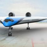 New V-shaped airplane will use less fuel than the Airbus A350