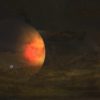 ALMA Spots Moon-Forming Disk around Young Gas Giant PDS 70c