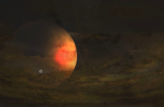 ALMA Spots Moon-Forming Disk around Young Gas Giant PDS 70c