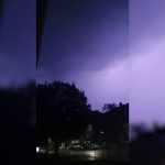 Plymouth man captures ‘UFO’ on camera during huge lightning storm