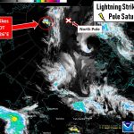 Lightning struck near the North Pole 48 times. It’s not normal.