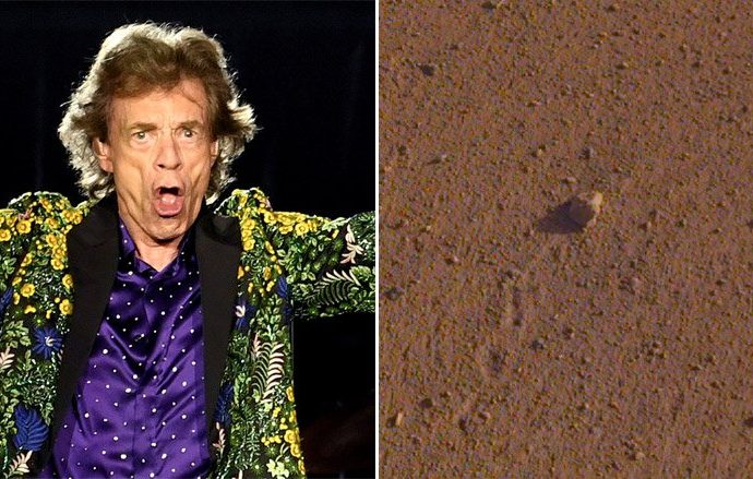 Like a Rolling Stone: NASA Names Rolling Mars Rock after Rolling Stones