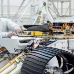 NASA engineers attach Mars Helicopter to Mars 2020 rover