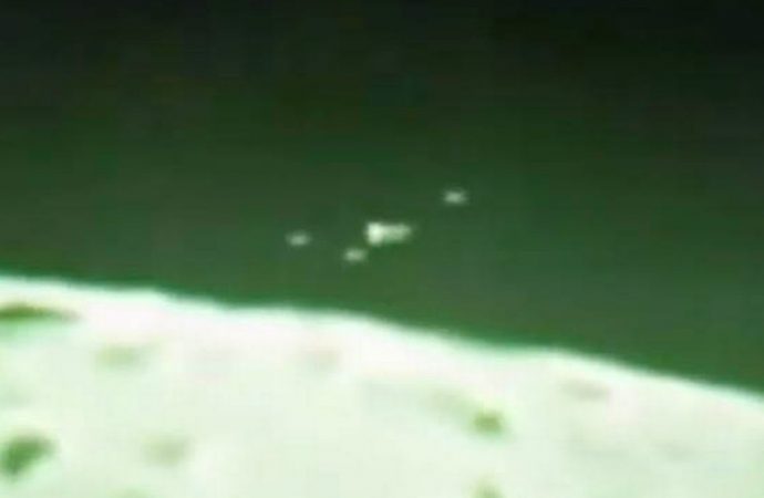 Mystery object ‘flanked by small UFOs’ filmed passing moon by amateur skywatcher