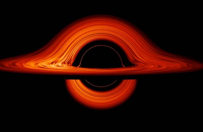 NASA’s new black hole visualization shows ‘carnival mirror’ effect
