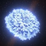 A collision of neutron stars created a fireworks element in space