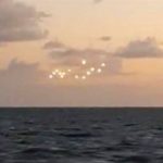 Footage Shows ‘Fleet’ Of Mysterious Glowing Lights Above The Ocean