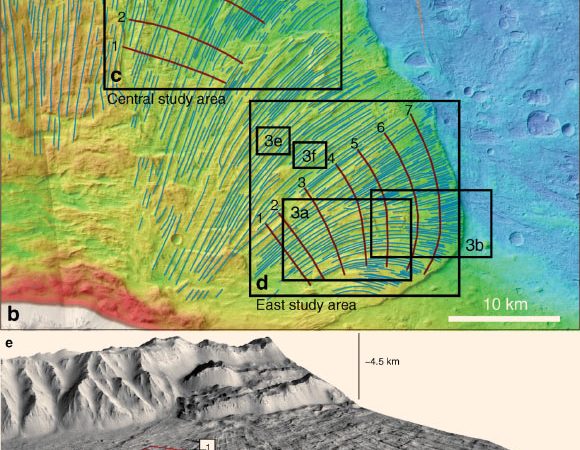 Planetary Researchers Analyze Structure of Giant Martian Landslide
