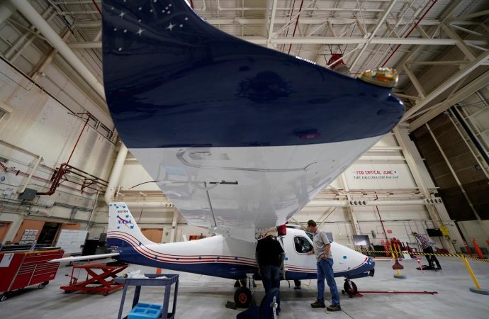 NASA unveils its first electric airplane – a work in progress