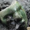 2000-Year-Old Green Serpentine Mask Discovered At The Base Of A Pyramid In Mexico