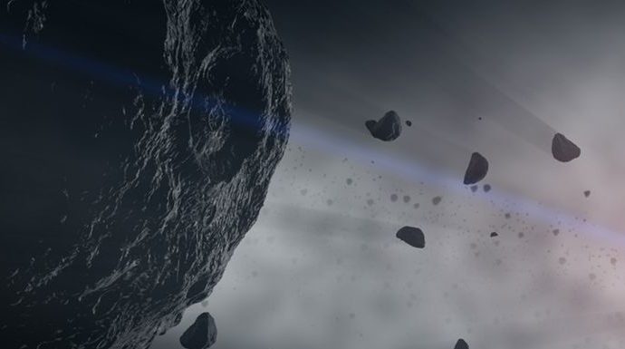 Early Asteroid Impacts Could Have Spurred Today’s Tectonic Activity
