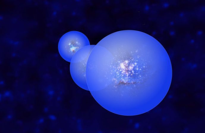 Bubble-blowing galaxies could help solve a cosmic mystery
