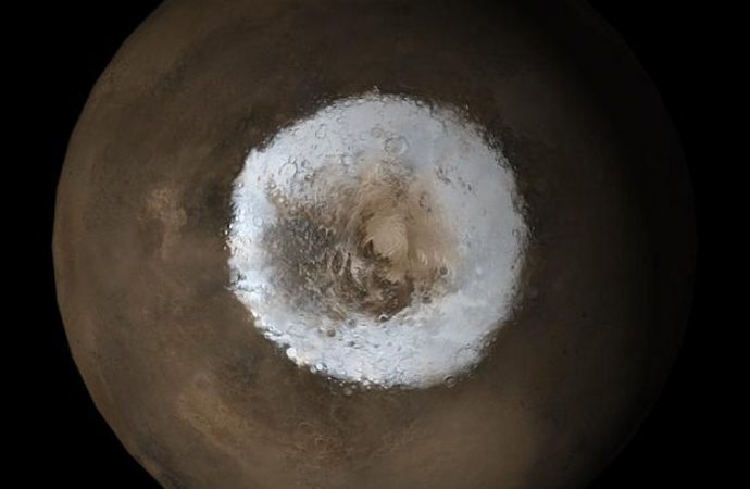 Mystery at Mars pole explained
