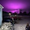 Strange Purple Glow Appears Above Medical Marijuana Farm in Snowflake, Arizona