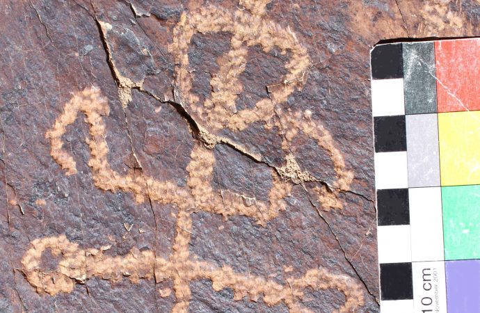 Ancient mantis-man petroglyph discovered in Iran