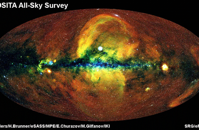 Breathtaking new map of the X-ray Universe