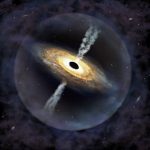 Monster black hole found in the early universe