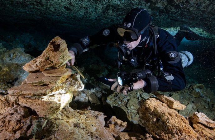 11,000-year-old mine in underwater cave surprises archaeologists