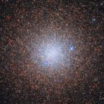 A spherical star cluster has surprisingly few heavy elements
