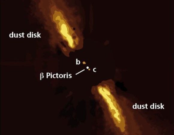 Astronomers Directly Image Gas-Giant Exoplanet Beta Pictoris c