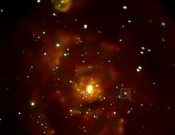 Chandra Spots Possible Extragalactic Planet in Messier 51