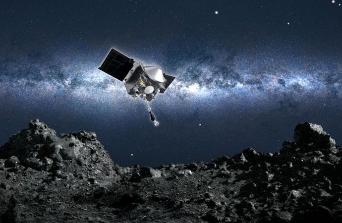 Nasa’s Osiris-Rex probe aims for daring ‘high five’ with asteroid Bennu