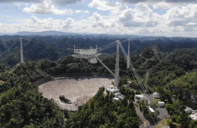 Big dish of Arecibo observatory has reached the end of the line