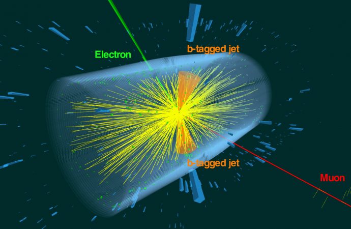 CERN Physicists Find First Evidence for Production of Top Quarks in Nucleus-Nucleus Collisions