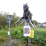 Japanese town deploys growling “Monster Wolf” robots to scare away wild bears