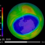 The seasonal ozone hole over Antarctica will remain active well into November