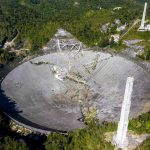 Giant Arecibo radio telescope collapses in Puerto Rico