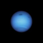 Hubble Monitors Weird Dark Vortex on Neptune