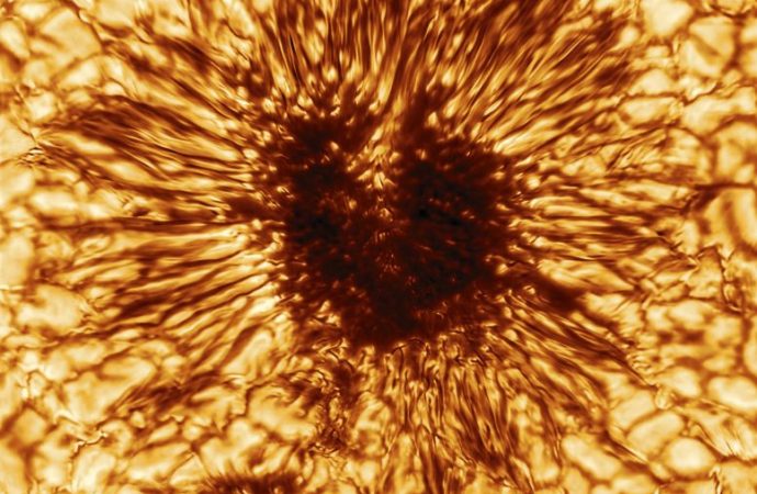 See the Incredible First Image of a Sunspot From the Inouye Solar Telescope