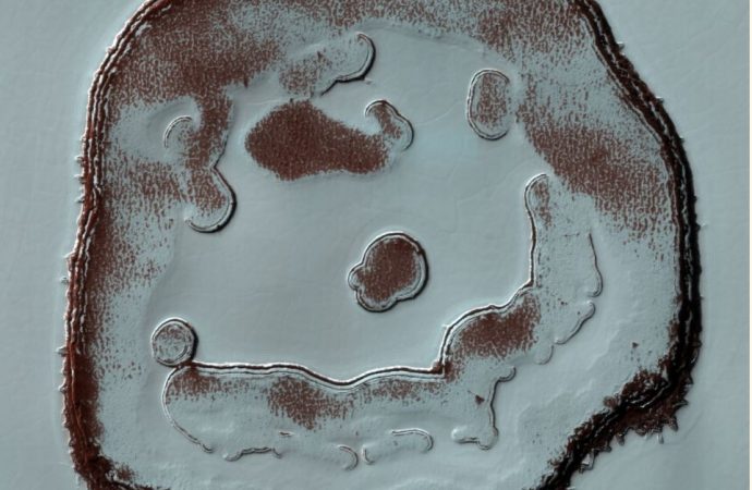 Why The ‘Happy Face Crater’ on Mars Is Happier Than Ever