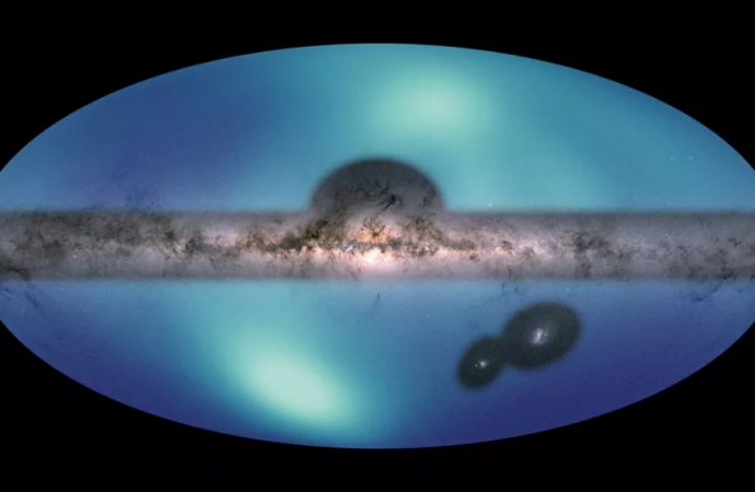 Astronomers chart invisible ocean of dark matter swirling outside the Milky Way