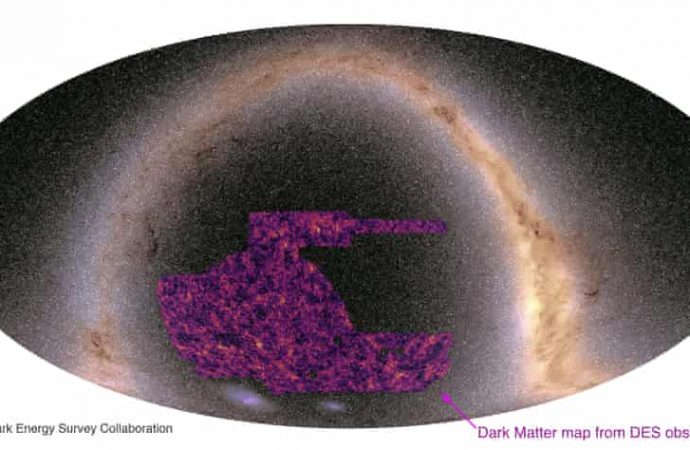 Astronomers create largest map of the universe’s dark matter