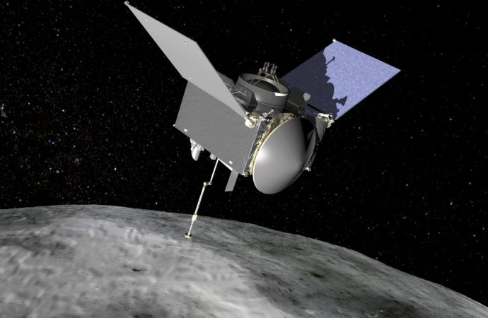 NASA spacecraft begins 2-year trip home with asteroid rubble