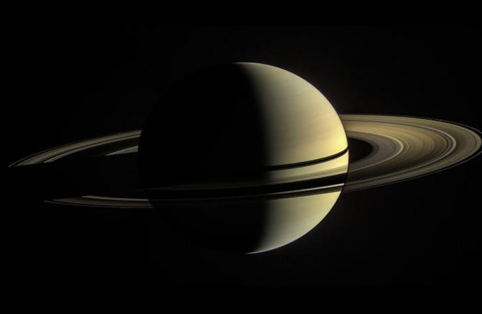 Saturn has a fuzzy core, spread over more than half the planet’s diameter