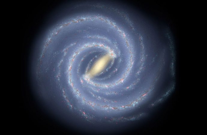 Dark matter may slow the rotation of the Milky Way’s central bar of stars