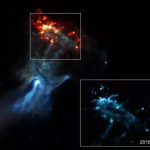 Giant ghostly ‘hand’ stretches through space in new X-ray views