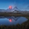 This Photographer Accidentally Shot a Meteor While Capturing a Volcano