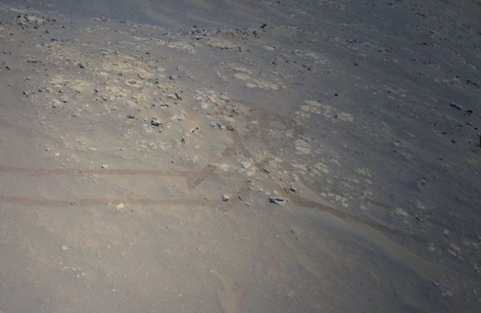 Mars helicopter Ingenuity spotted a ‘heart’ in Perseverance rover’s tracks on 9th flight
