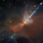 Amazing Hubble telescope photo shows space ‘sword’ piercing huge celestial ‘heart’