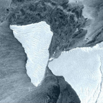 Giant iceberg scrapes past Antarctica’s fragile Brunt Ice Shelf