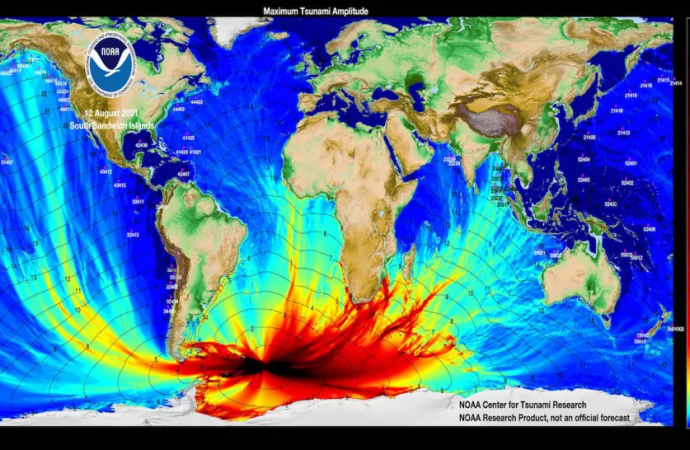 ‘Invisible’ earthquake caused mysterious 2021 tsunami, scientists find￼