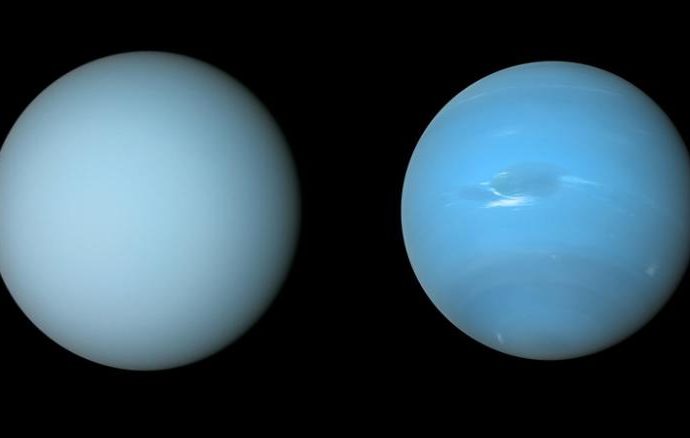 Telescopes reveal why Neptune is more blue than Uranus