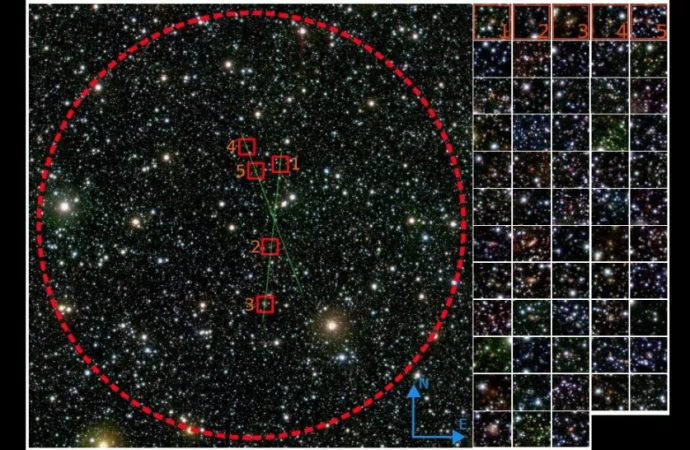 Scientists discover massive ‘extragalactic structure’ behind the Milky Way￼